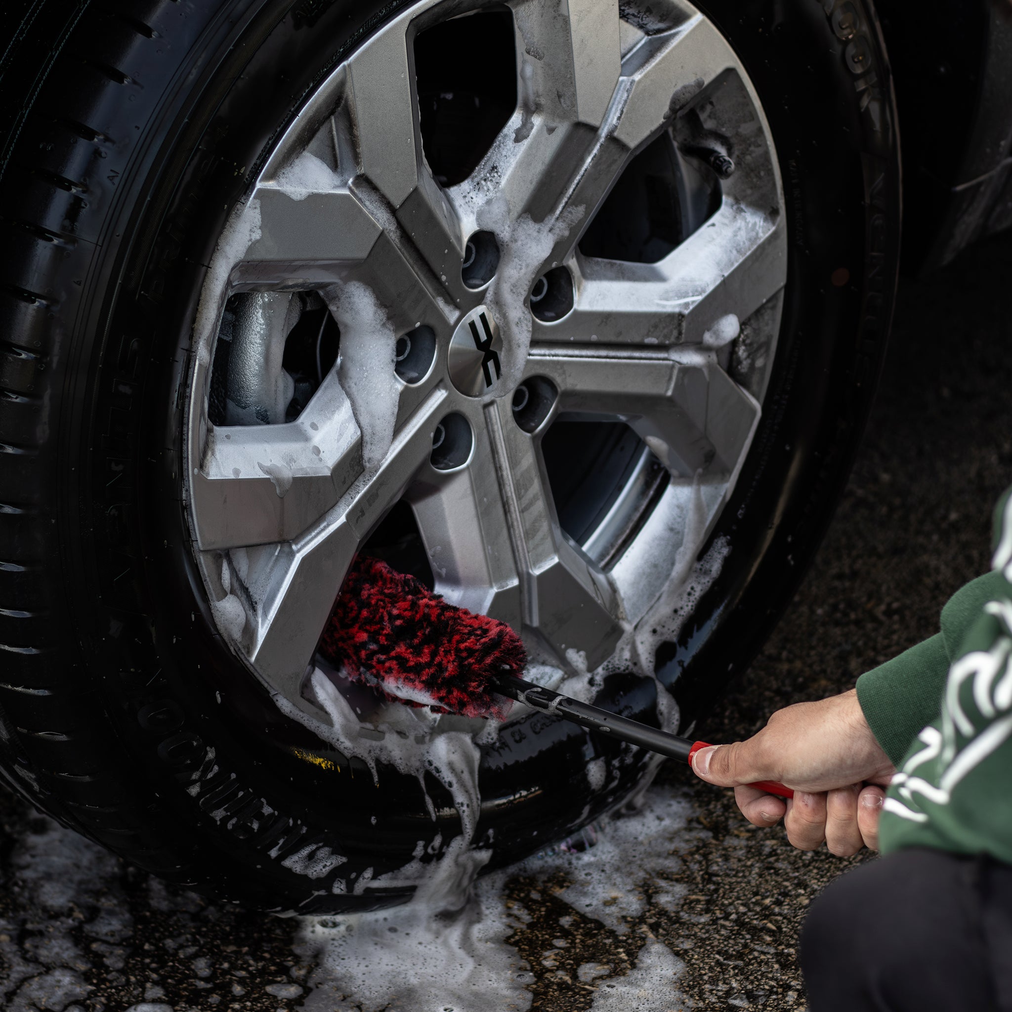 Microfiber Wheel Brush Set