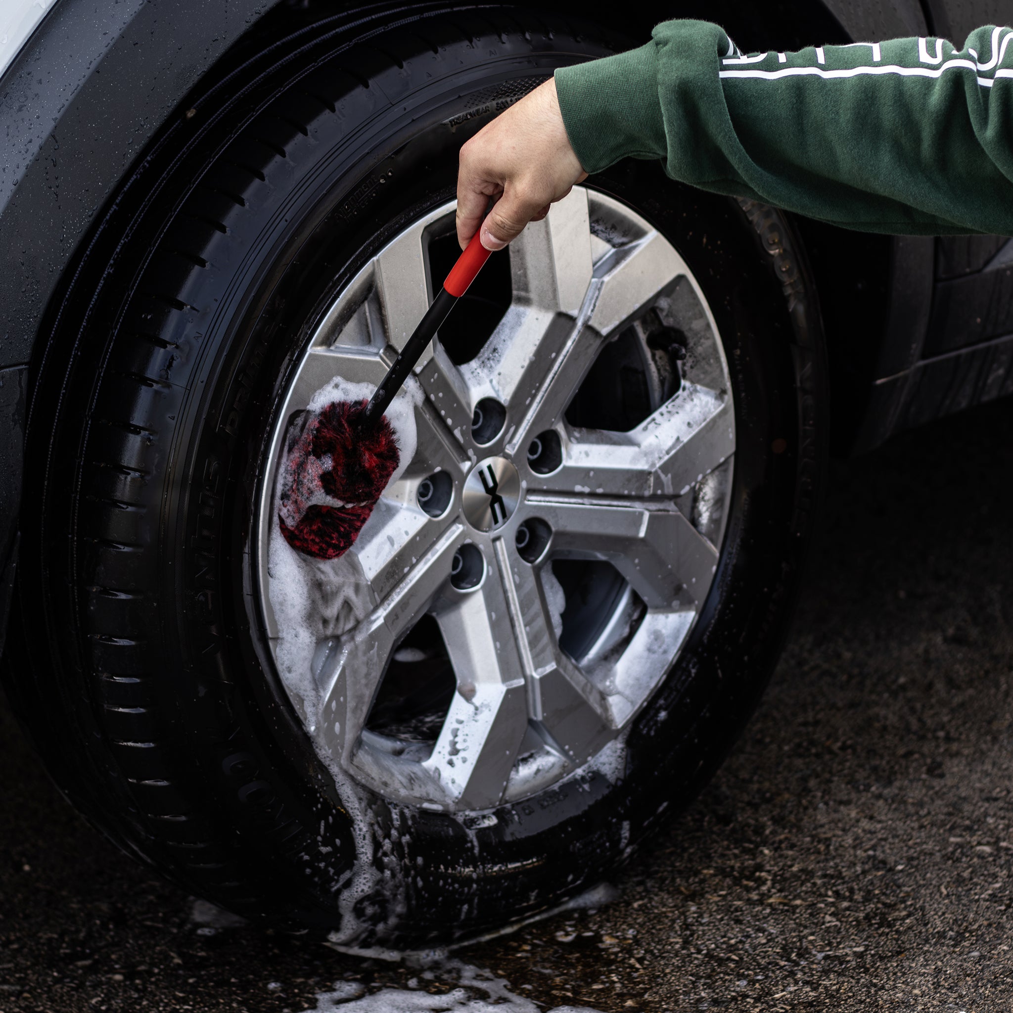 Microfiber Wheel Brush Set