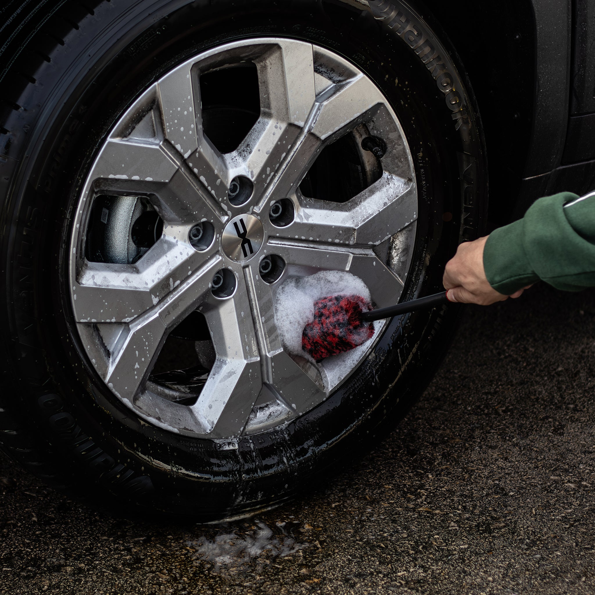 Microfiber Wheel Brush Set
