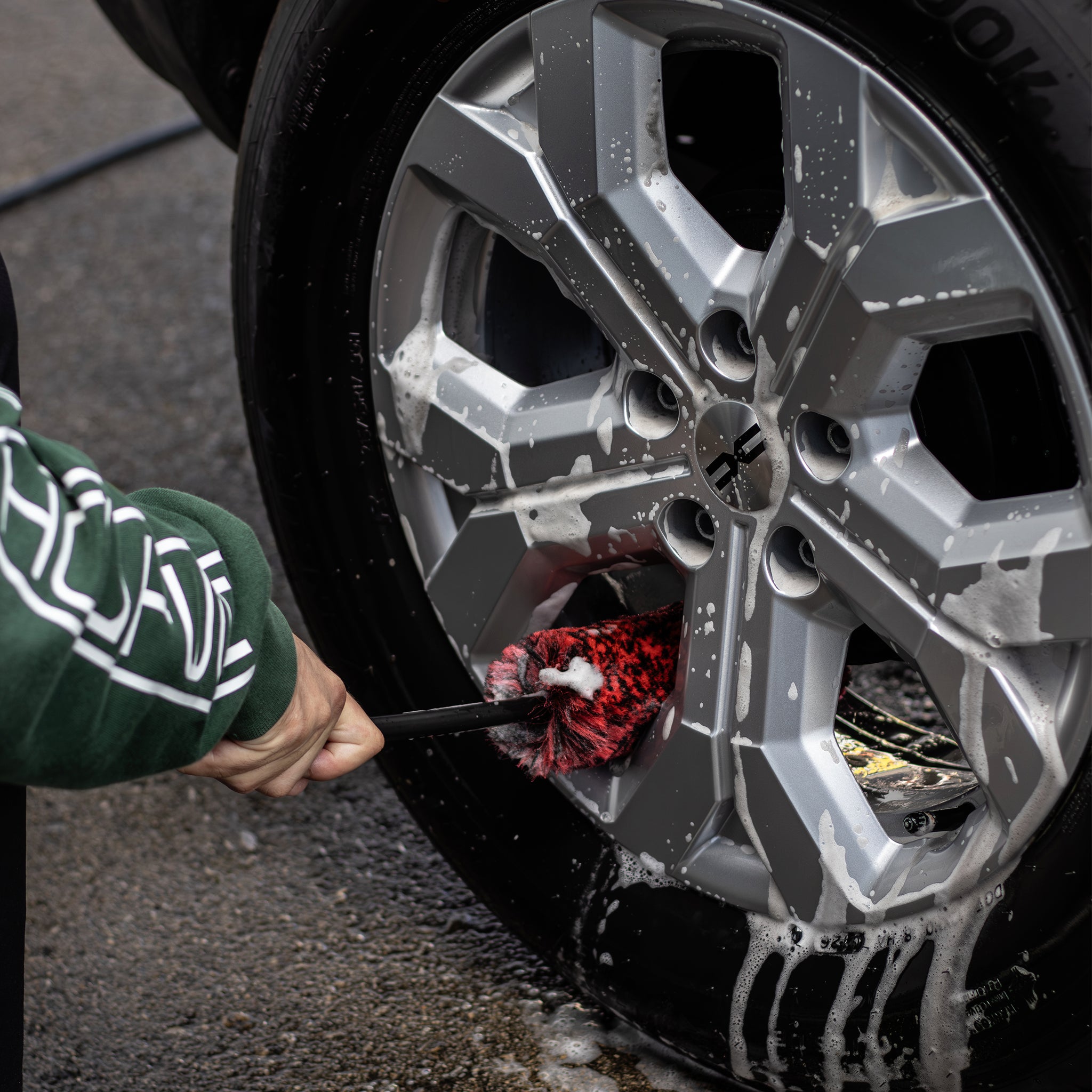 Microfiber Wheel Brush Set