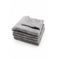 Super Plush Microfiber Grey - Pack de 3