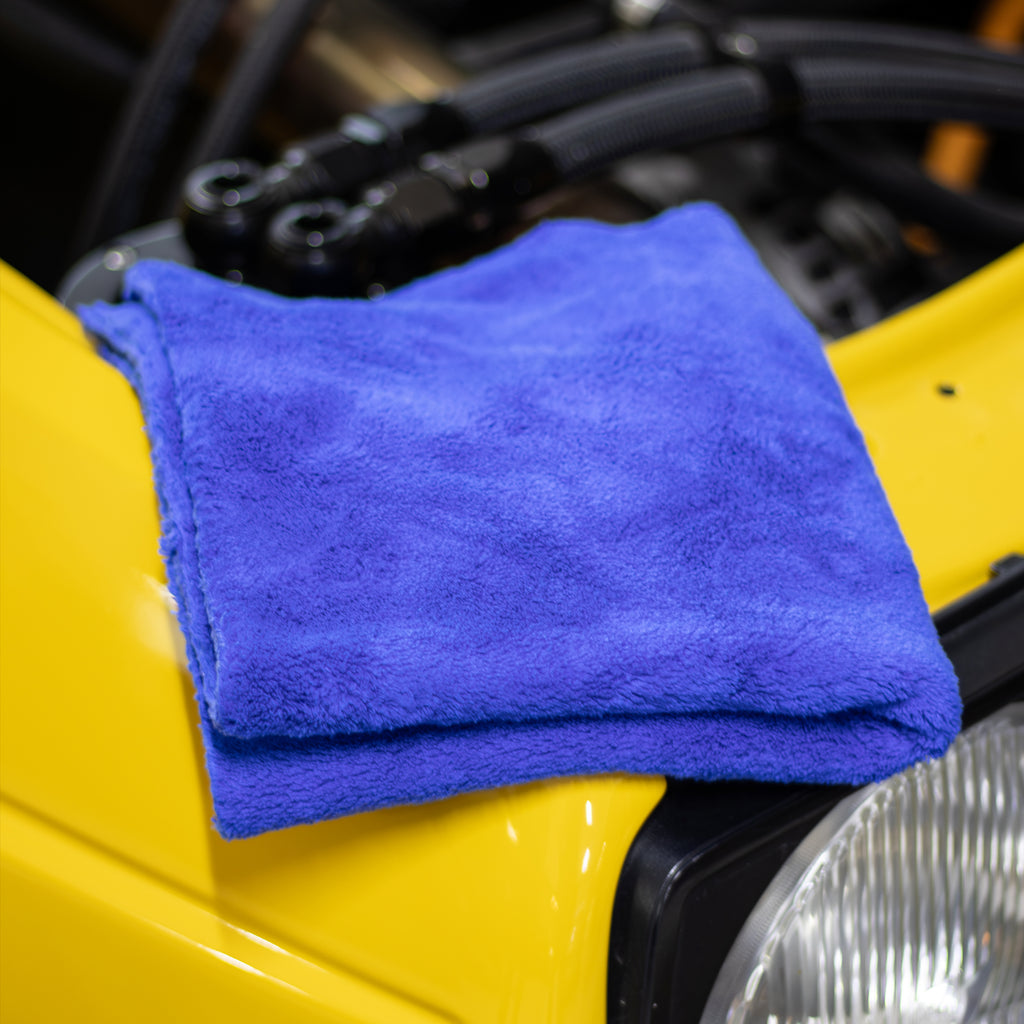 Super Plush Microfiber Blue - Pack de 3