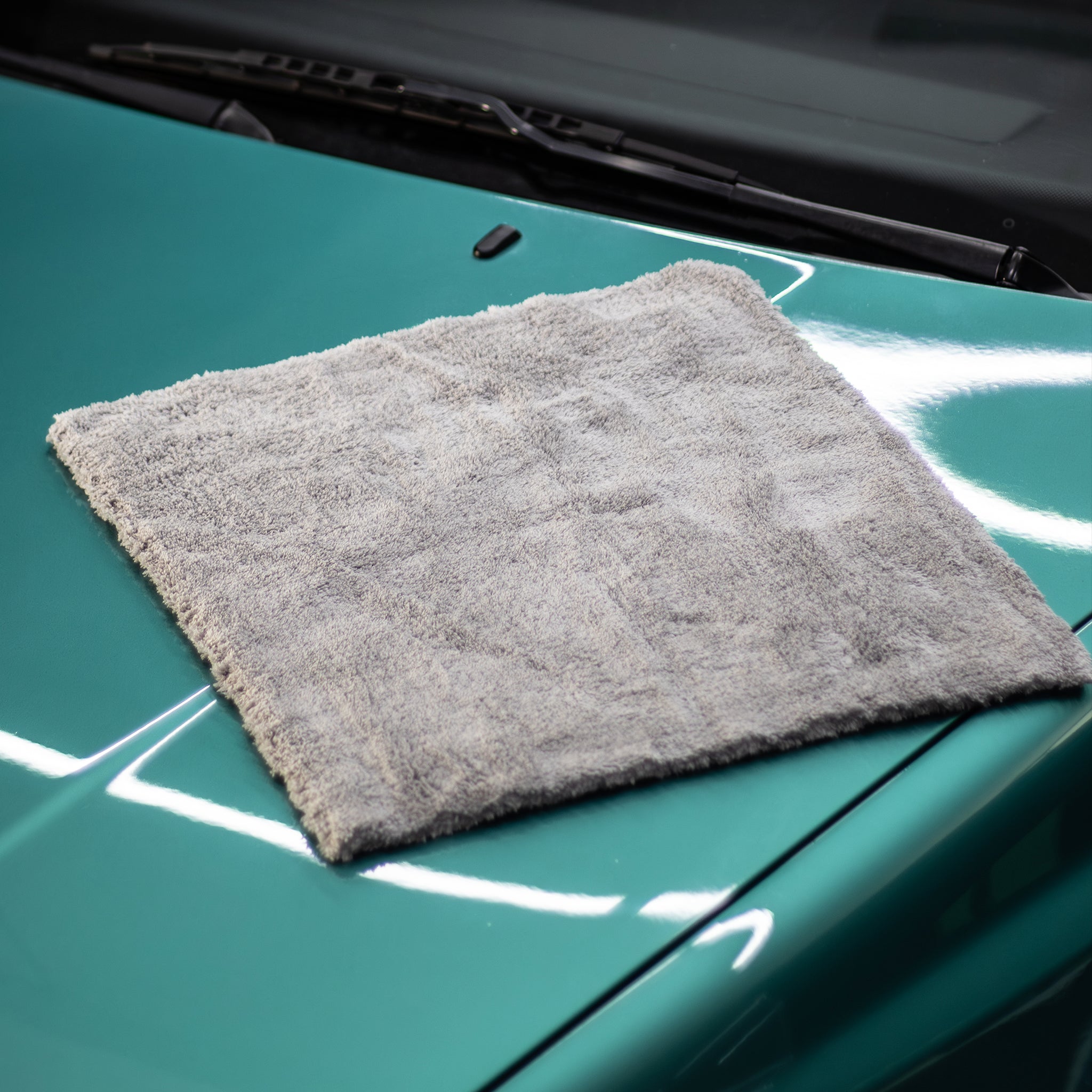Super Plush Microfiber Grey - Pack de 3